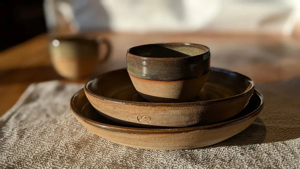 Handmade ceramics from L'Islet Pottery